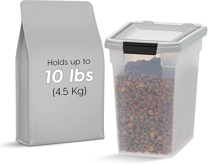 IRIS USA Airtight Dog Food Storage Container, WeatherPro, - Image 2