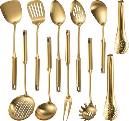 304 Stainlss Steel Matte Kitchen Utensils Set, Pasta Server by Lazycorner