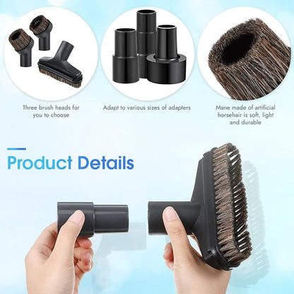 6 Pcs Vacuum Attachments Accessories VAC Attachments 1.25'' 25mm and 36mm Shop - Image 4