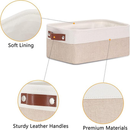 DULLEMELO Small Storage Bins, Storage Baskets - Image 3