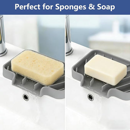 JACZZO Silicone Soap Dish for Shower and Bathroom - Image 8