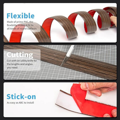 Art3d 4 FT Self Adhesive Vinyl Floor Transition Strip, Laminate Strip Flat - Image 6