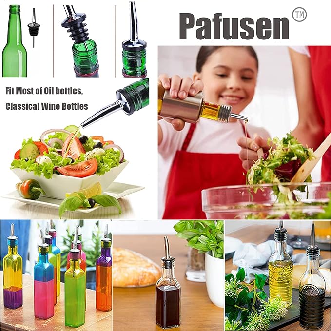 Pafusen 24 Pack Liquor Bottle Pourers, Liquor Pour Spout - Image 3