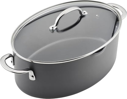 Rachael Ray 80090 Professional Hard Anodized Nonstick Cookware Oval Pasta - Image 8