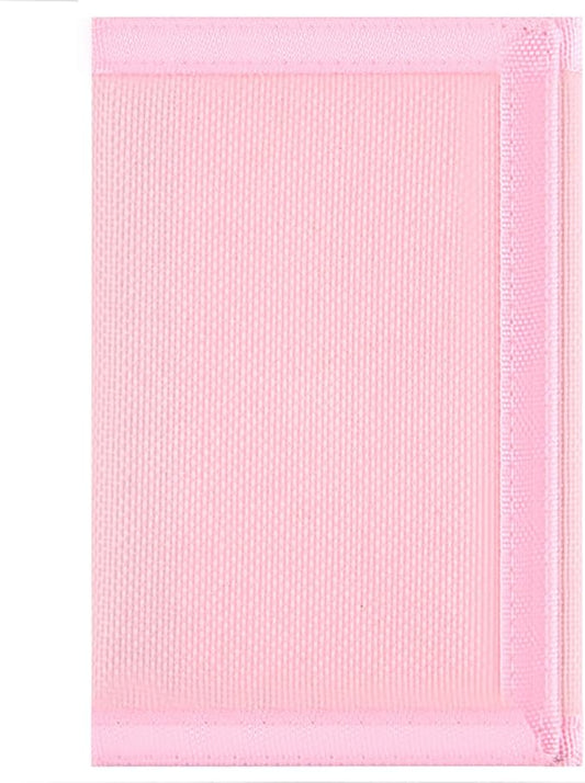 NEICY RFID Blocking Canvas Wallet for Men and Women - Camo Trifold Outdoor Sports Wallets with Magic Sticker for Teen Kids (Pink)