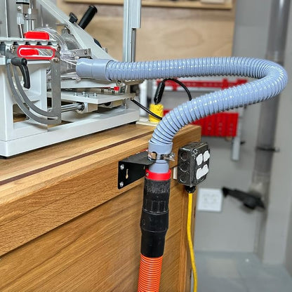 Dust Collection Hose 1.5 in × 20 ft Heavy Duty Flexible PVC Reinforced Thicken - Image 6