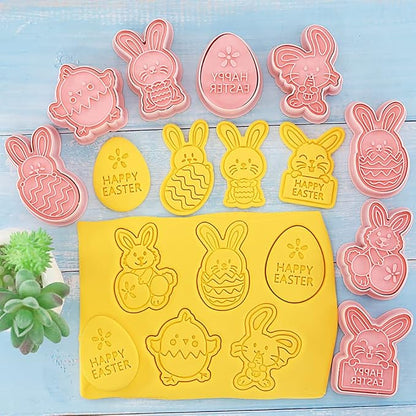 8 Pcs Cookie Cutters Set 3D Holiday Cookie Cutters - Image 5