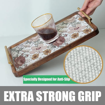 Floral Drawer Shelf Liners, 12IN x 20FT Non Adhesive and Strong Non-Slip - Image 5