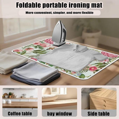 Ironing Mat Foldable Ironing Pad Portable Board Iron Board Alternative Cover - Image 6