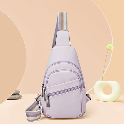 Sling Bag Crossbody Bags for Women Small Cross Body Bag Fanny Packs Chest Sling Purse for Daily Travel Leisure Sport