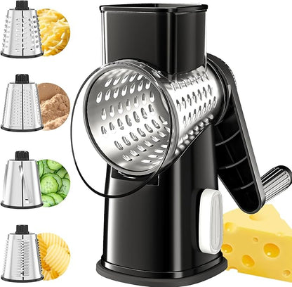 VEKAYA Rotary Cheese Grater Hand Crank by VEKAYA