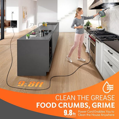 1250W Powerful Handheld Steam Cleaner - Image 7