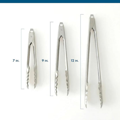 EDLUND 3-Pack Tong Set – Commercial Grade Stainless Steel Tongs, Heavy Duty Grip - Image 3