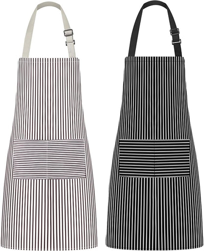Syntus Apron for Men Women, Adjustable Cooking Kitchen Chef Aprons by Syntus