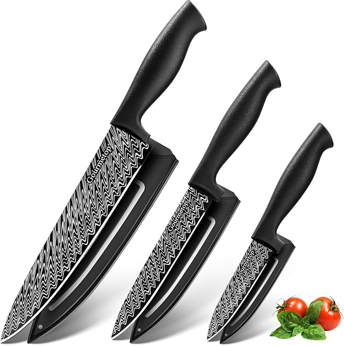 Gourmetop Kitchen Knife Set by Gourmetop