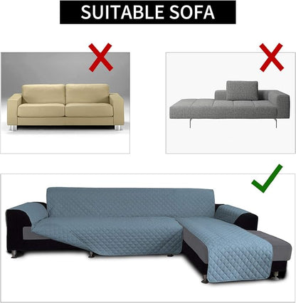 Easy-Going Sofa Slipcover L Shape Sofa Cover Sectional Couch Cover Furniture - Image 3