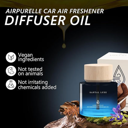 Car Air Freshener for Men & Women – Long-Lasting Spicy Sandalwood Essential Oil - Image 6
