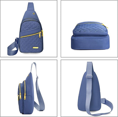 Small Sling Bag For Women Men Casual Crossbody Sling Backpack