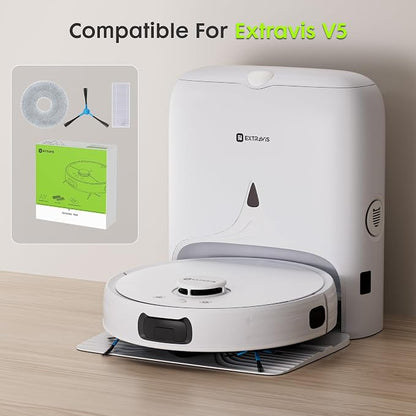 V5 Robot Vacuum and Mop, 8500Pa Suction, Laser Navigation, Self-Emptying - Image 9