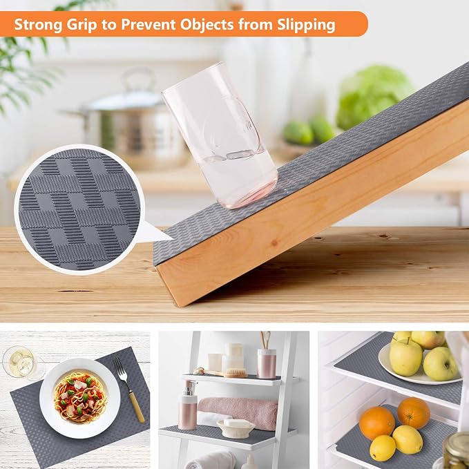 Shelf Liners for Kitchen Cabinets, Waterproof and Oil-Proof Kitchen Cupboard - Image 8
