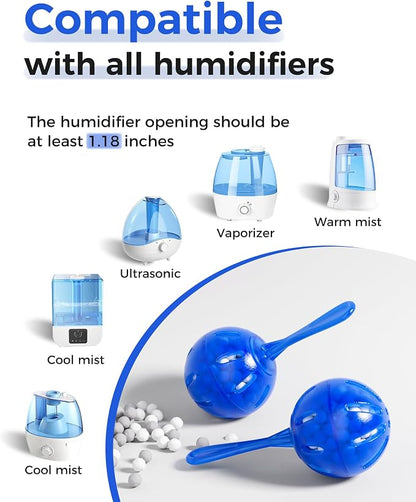 Humidifier Cleaner Anti-Scale Balls: Stop White Dust, Extend Humidifier Life - Image 4