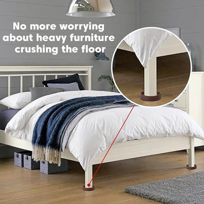 Rubber Non-Slip Furniture Pads Furniture Casters Cup Floor Protector - Image 4