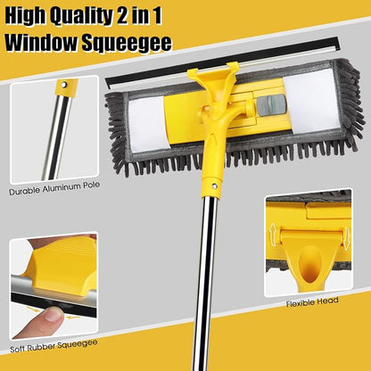 81" Long Handle Window Cleaner Tool Squeegee - Image 3