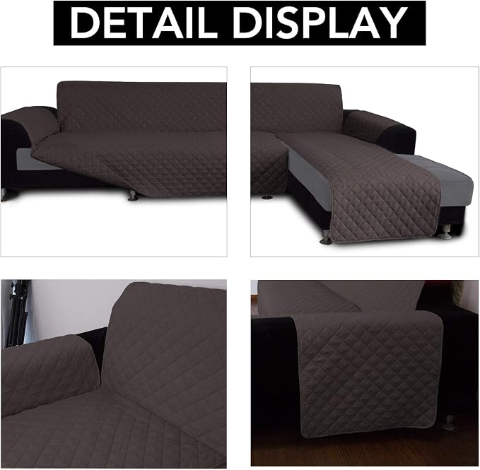 Easy-Going Sofa Slipcover L Shape Sofa Cover Sectional Couch Cover Furniture - Image 3