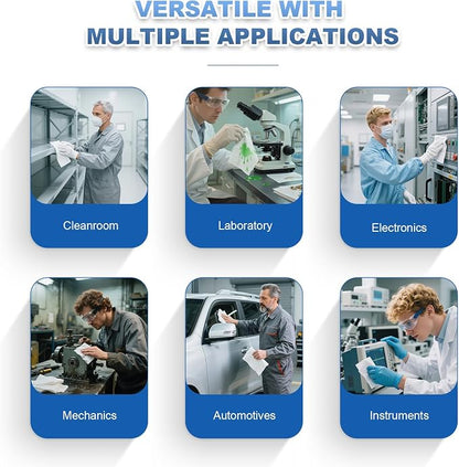 Cleanroom Wipes 4"x4" Lint Free Wipes - Image 8