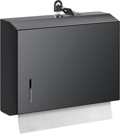 Wall Mounte Commercial Paper Towel Dispensers, 10.4" L x 3.3" D x 8.3" H by Gorlary