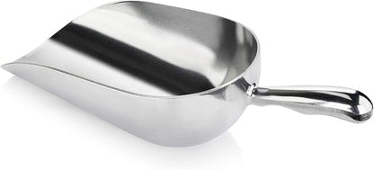 New Star Foodservice 34608 One-Piece Cast Aluminum Round Bottom Bar Ice Flour by NewStarFoodservice
