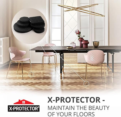 X-Protector 357 Pcs Black Felt Furniture Pads - Image 6