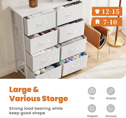 Sweetcrispy Dresser for Bedroom, Chest Organizer Unit - Image 4