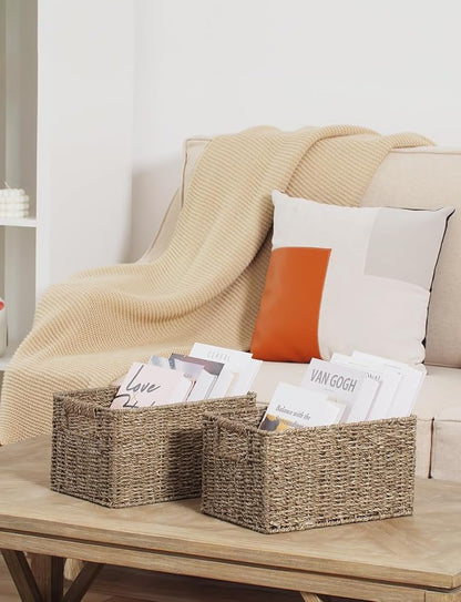 StorageWorks Wicker Storage Basket - Image 5