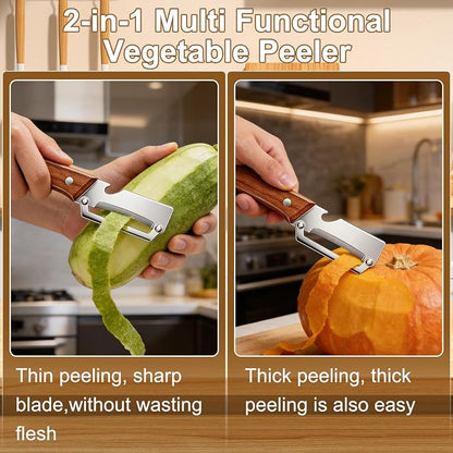 2pcs Multi-Functional Vegetable Peeler - Image 5