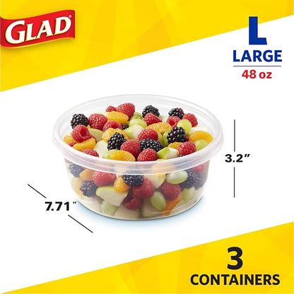 Glad GladWare Big Bowl Food Storage Containers - Image 5