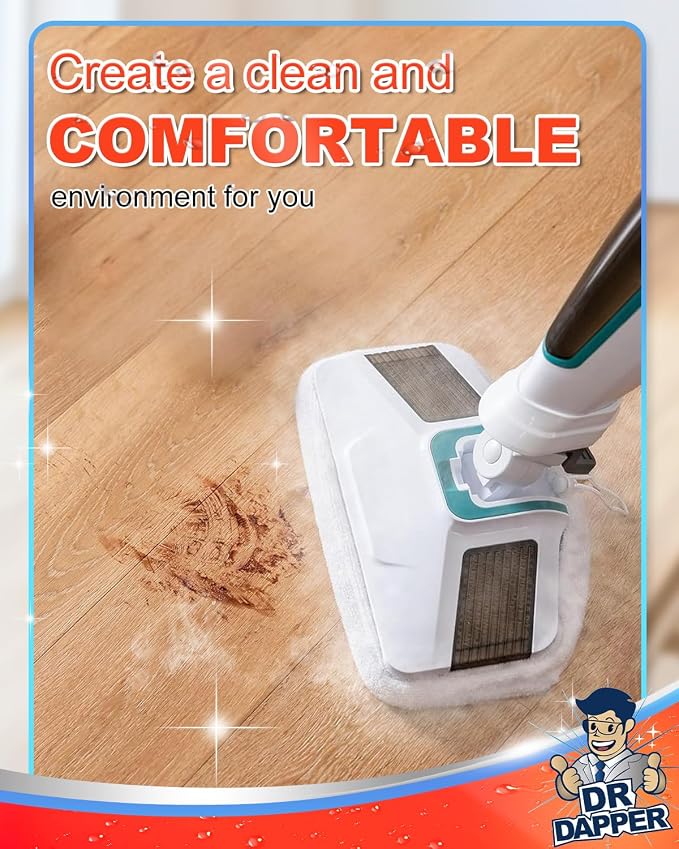 DR DAPPER 4 Pack SMP01 Steam Mop Pads Compatible - Image 7