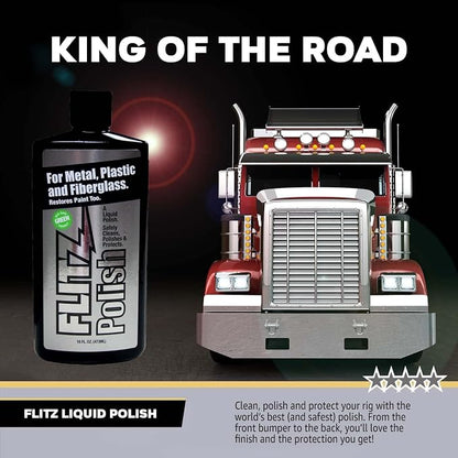 Flitz Multi Purpose Metal Polish Liquid - 16oz Bottle of USA-Made Tarnish - Image 5