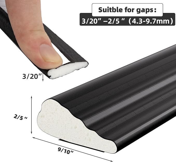 3 Pack*16.4 Ft Weather Stripping Seal Strip - Image 3
