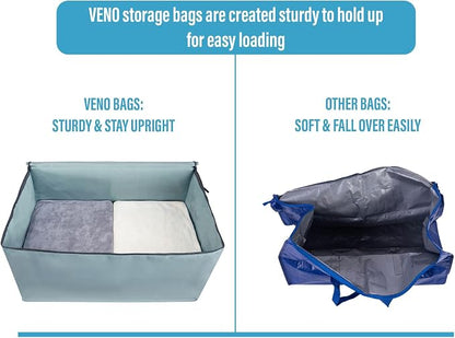 VENO 6 Pack Moving and Storage Bags, Heavy Duty, Alternative to Moving Boxes - Image 5