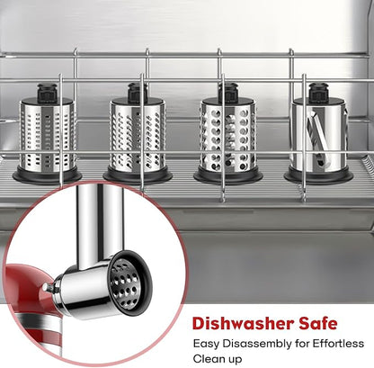 Stainless Steel Slicer Shredder Attachment - Image 6