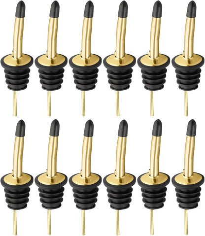 Pafusen 12 Pack Liquor Bottle Pourers, Liquor Pour Spout by Pafusen