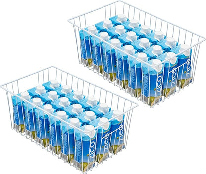 16inch Upright Freezer Organizer Baskets - Image 2