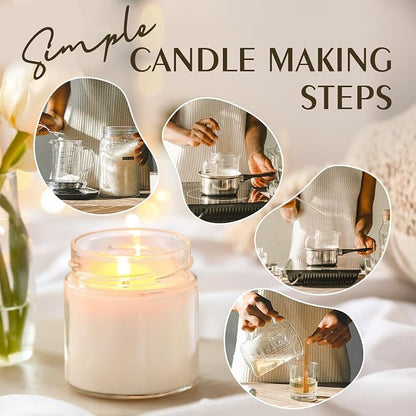 Soy Wax, Waxcanpy Natural Candle Wax, Organic Soy Wax - Image 4