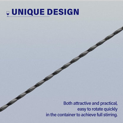 BRIOUT 2 Pcs Bar Spoon, 12 Inches Long Handle Drink Stirrer, Stainless Steel - Image 4