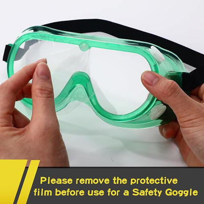 Yunsailing Protective Safety Goggles Lab Over Glasses Clear Anti Fog Eye - Image 3