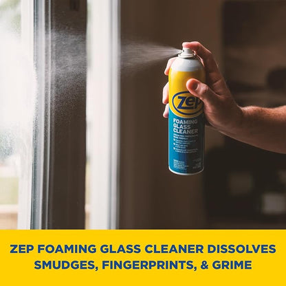 Zep Foaming Glass Cleaner - 19 oz ZUFGC19 - Streak-Free Professional Grade - Image 7