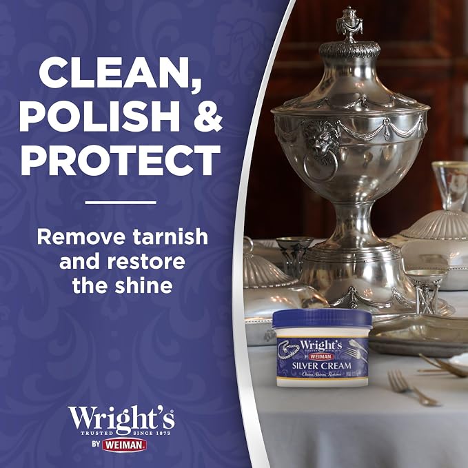 Wright's by Weiman Silver Cleaner and Polish Cream - Image 3
