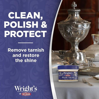 Wright's by Weiman Silver Cleaner and Polish Cream - Image 3