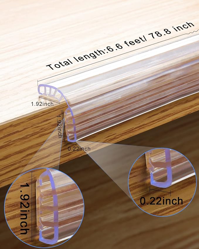 HOMREALM Baby Proofing, Silicone Soft Corner Protectors - Image 2